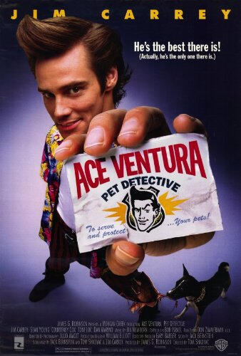 Ace Ventura Pet Detective Movie Bingo Game